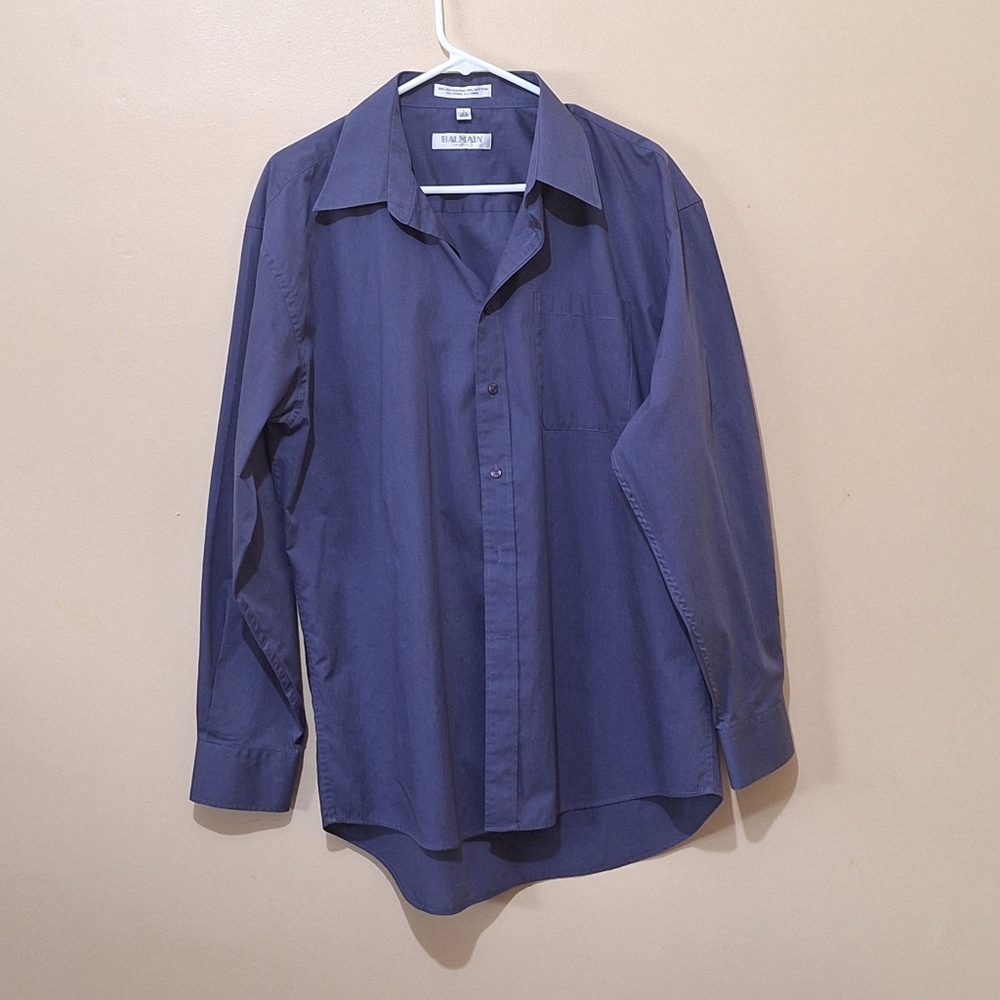 Balmain Blue Dress Shirt
